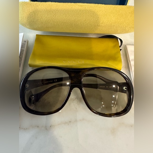 Gucci aviators unisex sunglasses - Picture 2 of 11